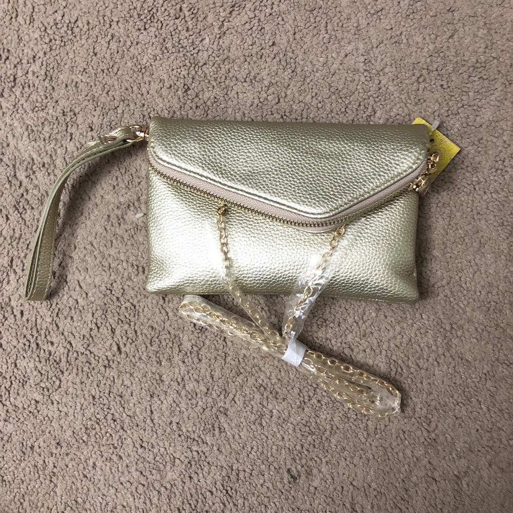 Gold wristlet